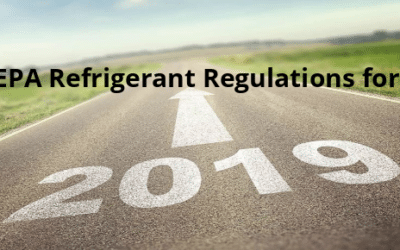 New EPA Refrigerant Regulations for 2019